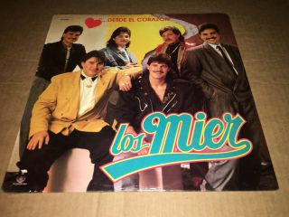 Los Mier - Desde El Corazon - 1990 - Fonovisa - Lp -