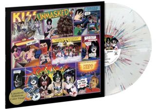 Kiss Unmasked Exclusive Limited Edition Multi Splatter Color Vinyl Lp W/ Poster