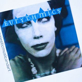 1981 Annie Lennox The Eurythmics First Record 7 " Vinyl Never Gonna Cry