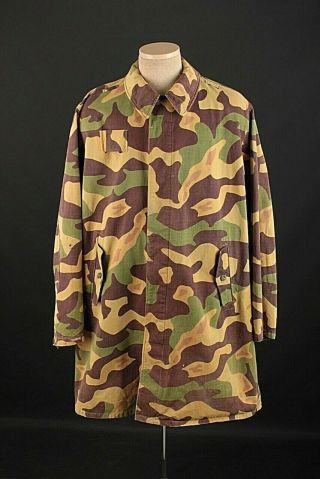 Vtg 1960s Czech Paratrooper Salamander Clown Camo Jacket Xl 60s Camouflage Coat