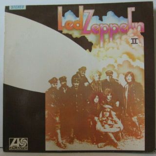 Led Zeppelin Led Zeppelin Ii 1969 Australian Atlantic Green Label Vinyl Lp
