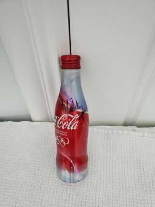 Michelle Kwan Signed 2010 Vancouver Winter Olympics Coca Cola Aluminum Bottle