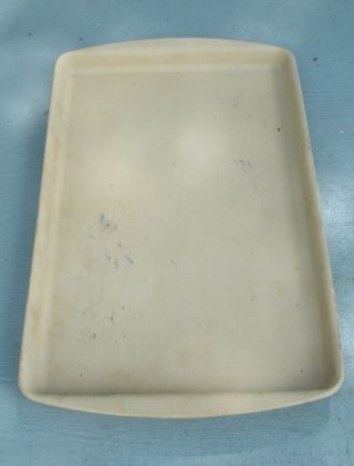 Pampered Chef Family Heritage Stoneware Large Bar Pan W/handles 17 " X11  01095
