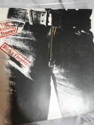 The Rolling Stones Sticky Fingers Vinyl Lp 1971 Coc59100