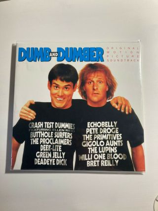 Dumb And Dumber Motion Picture Soundtrack Vinyl Record Red Color 2lp Oop