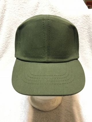 Vtg Vietnam Era 6 3/4 Us Army Military Green Field Cap Hat Ace Mfg 8 - 1523 - Cf
