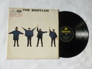 The Beatles Help Classic 1965 Uk - 2/ - 2 1st Press Mono Vinyl Lp Plays Tidy