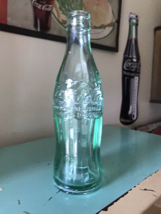 Vintage Coca - Cola Coke 6 oz Glass Soda Bottle Cincinnati Ohio 3