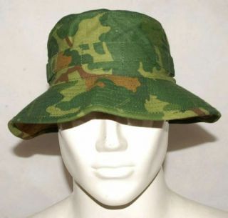 Vietnam War Mitchell Reversible Camouflage Camo Boonie Bush Hat 58cm