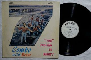Solid 7 Combo Feeling Is Right Orig Trinidad Soul Funk Lp Vg,