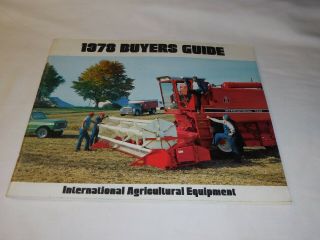 1978 International Farm Equipment Buyer 