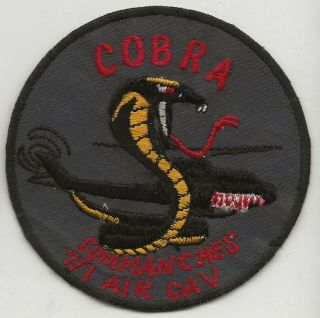 Vietnamese Made C - Troop 7th Sq.  1st Air Cavalry Cobra Comanche Aeroweapons Pp
