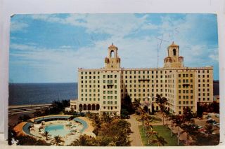 Cuba Havana Hotel National Postcard Old Vintage Card View Standard Souvenir Post