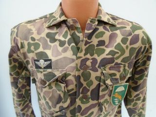 Early Vietnam War Special Forces Duck Hunter Camo with SF Patch 2
