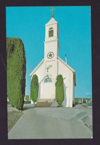 Old Vintage Postcard Jackson California Ca St Sava Serbian Orthodox Church
