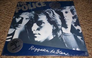 The Police Reggatta De Blanc 10 " Factory Double Lp Vinyl Album Bonus Pin