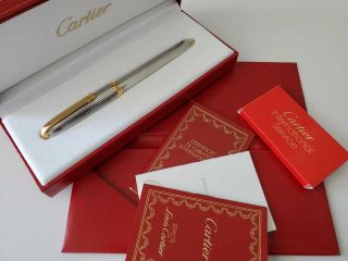 Cartier Louis Cartier Platinum Gold Trims Boxed A True Classic