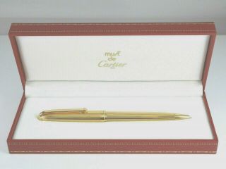 Louis Cartier Gold Plated Ballpoint Pen