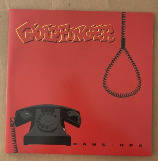 Goldfinger Hang - Ups Hangups Red Colored Vinyl Record Lp Gatefold Very Rare