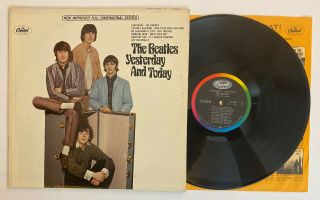 The Beatles - Yesterday And Today - 1966 Us Stereo West Capitol No Butcher (nm -)