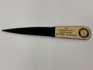 Vintage “the Kansas City Southern Railway Company” Advertising Letter Opener