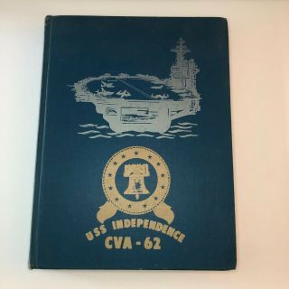 Uss Independence Cva - 62 1970 - 1971 Mediterranean Navy Cruise Book