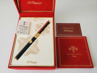 St Dupont Teatro Roller Ball Limited Edition N.  0556/1000