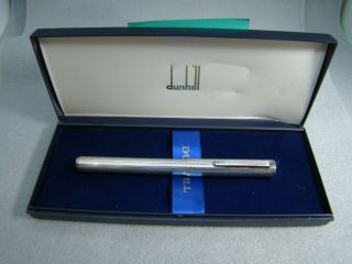 Dunhill Sterling Silver Roller Ball Pen