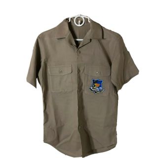 Vietnam War Arvn Air Force Advisor Khaki Shirt With Theatre Made Patch