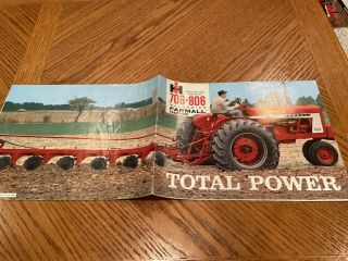 Mccormick Farmall 706 And 806 Tractor Brochure