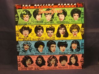 The Rolling Stones " Some Girls " Lp 1978 Rolling Stone Coc 39108 Not Censored