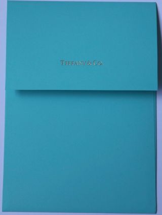 Tiffany & Co 2019 Jean Schlumberger Legendary Designs Invitation Card & Envelope 2