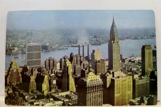 York Ny Nyc Rca Building United Nations Postcard Old Vintage Card View Post