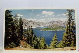 Oregon Or Crater Lake National Park Medford Postcard Old Vintage Card View Post