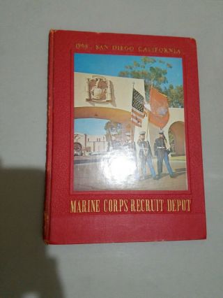 1965 San Diego California Marine Corps Recruit Depot Book Platoon 355