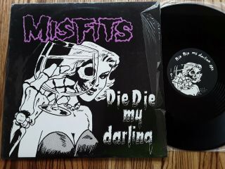Misfits ‎– Die Die My Darling - Us 1984 First 1st Press 12 " Nm