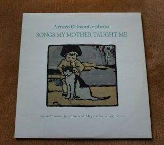 Arturo Delmoni - Songs My Mother Taught Me 1986 North Star Rec.  Lp Ds0004 Exc.  Vg,