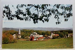 Vermont Vt Peacham St Johnsbury Danville Harvey Lake Postcard Old Vintage Card