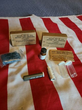Vietnam Us Army Usmc Jungle First Aid Kit Contents
