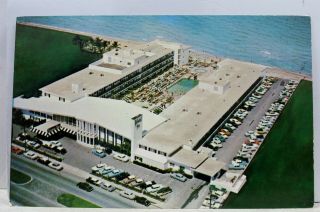 Florida Fl St Petersburg Beach Colonial Inn Resort Motel Postcard Old Vintage Pc