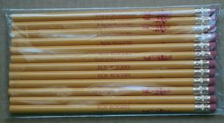 12 Vintage Roy Rogers Pencil - King Of The Cowboys - Republic Pictures