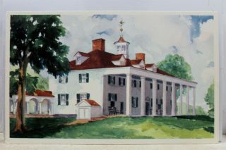 Virginia Va Mount Vernon Potomac East Front Postcard Old Vintage Card View Post
