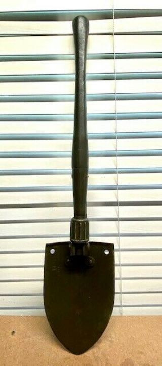 Vietnam Era Us Army M1951 Combination Tool Shovel - Pick With Cover