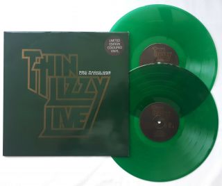 Thin Lizzy Bbc Radio One Live In Concert 1992 Uk Press Ltd 2 X Green Vinyl Lp