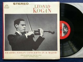 Angel S35690 (sax 2307) Leonid Kogan Brahms Violin Concerto Kondrashin