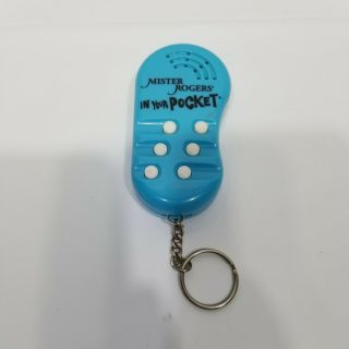 Mister Rogers In Your Pocket Electronic Key Chain,  6 Phrases