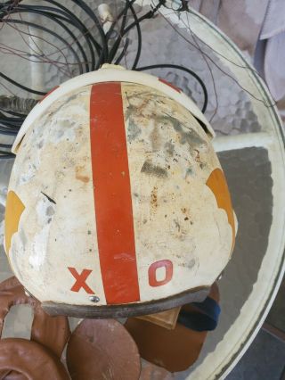 Us Navy Xo Vq - 1 Aph - 5 Flight Helmet,  Ms22001 Oxygen Mask,  Helmet Bag,  Mk - 33 Bino