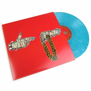 Run The Jewels 2 Rtj2 2lp Limited Edition First Press Teal Vinyl Record 180g