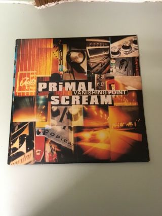 Primal Scream Vanishing Point Vinyl Lp Creation 1st Press Ex Crelp178
