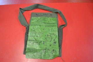 Vietnam War U.  S.  Army Claymore Anti Personnel Mine Carrying Pouch Empty
